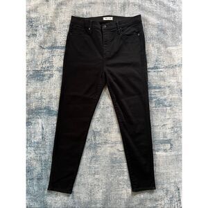 Madewell Black High Rise Skinny Jeans Women's 32" x 28"